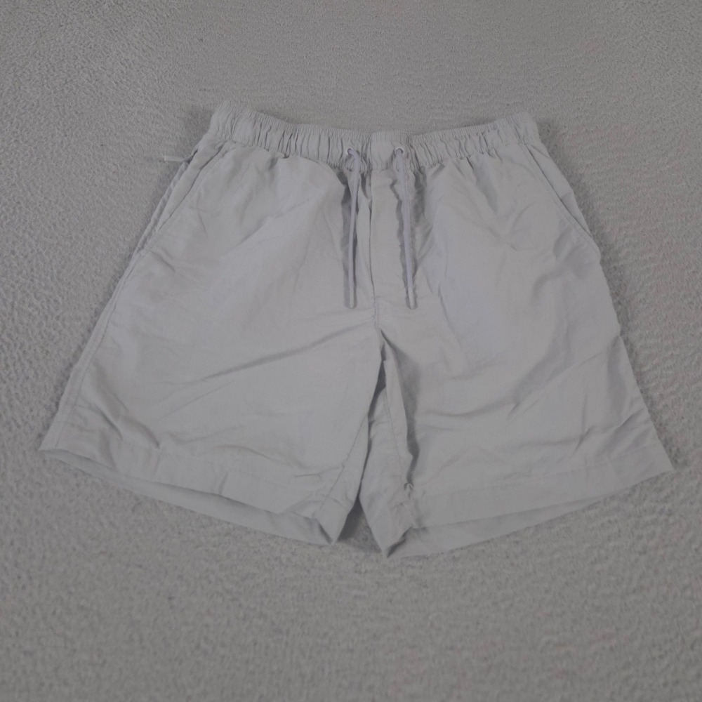 American Eagle Shorts Mens XS Gray Mesh Lined Nylon Athletic Swim Trunks Pocket